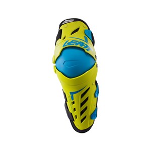 KNEE GUARD DUAL AXIS LIME/BLUE XX-LARGE